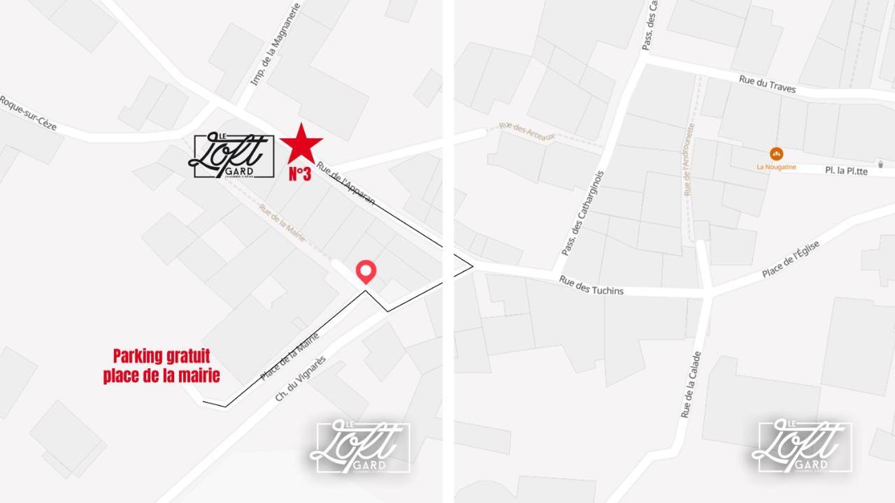 Chambres D'Hotes Et Spa Privatif - Le Loft Gard Saint-Michel-d'Euzet Eksteriør bilde
